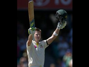 Steve Smith hits ton as Australia pile up big score