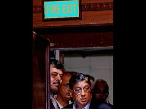 Srinivasan on SC verdict: 'I am not talking now'