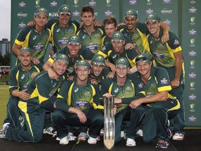 Tri-series 2015 Final:Australia beat England by 112 runs to clinch tri-series title