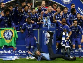 Chelsea beat Tottenham Hotspurs to win Capital One Cup