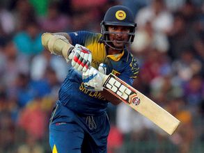 Sangakkara's historic ton gives Sri Lanka 148-run win