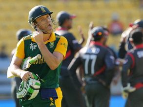 World Cup: De Villiers shines as South Africa thrash UAE