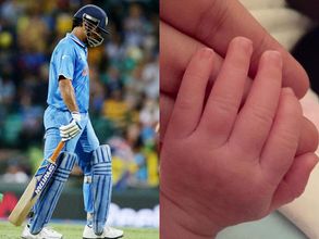 Return with your head held high Mahi, the little angel is waiting