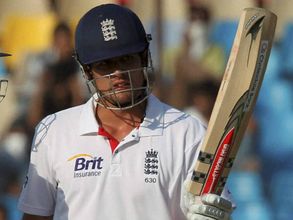 Alastair Cook hits ton in warm-up draw match