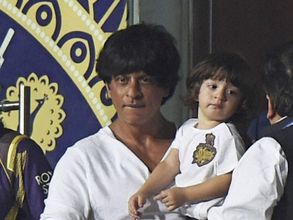 Shah Rukh Khan happy to bring kids to IPL, introduces AbRam to Kolkata