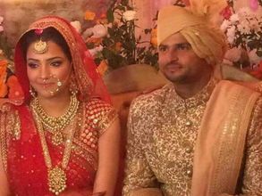 Cricketer Suresh Raina removes first selfie with wife Priyanka Chaudhary
