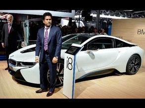 With a spanner in hand, Tendulkar tightens nuts and bolts at BMW plant