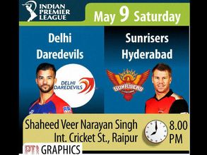 IPL 2015 Daily Guide: Match 45 - Delhi Daredevils Vs Sunrisers Hyderabad