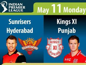Preview: IPL 2015 Match 48: Sunrisers Hyderabad vs Kings XI Punjab