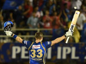 Shane Watson's century puts Rajasthan Royals in IPL 2015 playoffs