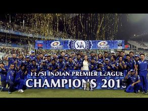 Mumbai Indians crowned IPL 2015 champions