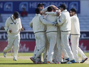 New Zealand thrash England by 199 runs, draw series 1-1