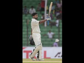 Day 3 Report: Rain frustrates India again; Murali Vijay hits 150