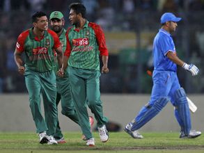 MS Dhoni's dubious record of featuring in all 4 matches that India have lost to Bangladesh