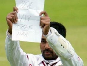 I regret flashing that note to Viv Richards, says Denesh Ramdin