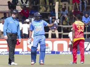 Rayudu, Binny shine as India edge Zimbabwe in last-ball thriller