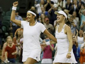 Sania-Martina in semi-finals; Paes, Bopanna out of Cincinnati Masters
