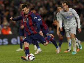 Lionel Messi in headbutt controversy as Barcelona win