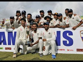 India win Test series in Sri Lanka after 22 years