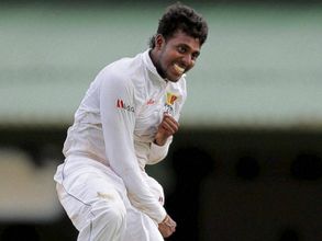 Tharindu Kaushal reported for suspect bowling action during India Test
