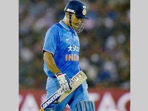 Finisher MS Dhoni takes blame for not winning 1st ODI for India