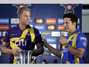Cricket All Stars: Warne's Warriors complete 3-0 clean sweep over Sachin's Blasters