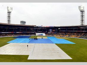 2nd Test: Rain washes out 2nd day's play in Bengaluru