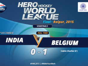 HWL Final: Belgium beat India 1-0, set up title showdown with Australia
