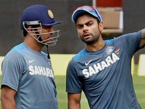 Virat Kohli is a fan of MS Dhoni's composure and ability to not panic
