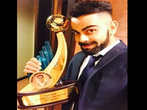 Virat Kohli wins India's cricketer of the year trophy, Lifetime Achievement award for Kirmani