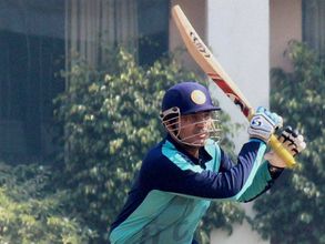 From Twitter: Virender Sehwag smashes 1st ball of MCL for a 6 and fans salute 'Nawab'