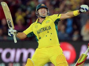Shane Watson breaks records with 71-ball 124* against India