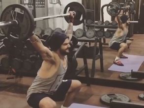 Watch Video: Virat Kohli working out tirelessly at gym, gives film stars a stiff competition