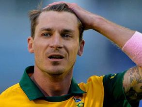 Snake that! Dale Steyn faces down Black Mamba