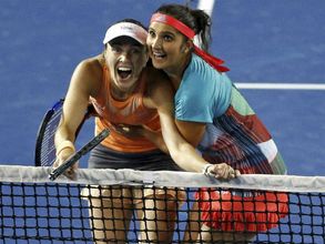41st successive victory for Sania Mirza-Martina Hingis pair