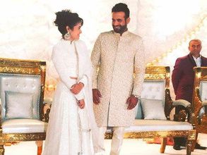 In pics: Irfan Pathan-Safa Baig's wedding reception