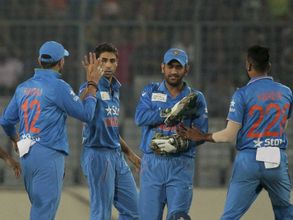 India register second 1-run victory in WC T20