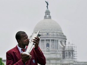 Honour for captain: Darren Sammy National Cricket Stadium in St. Lucia