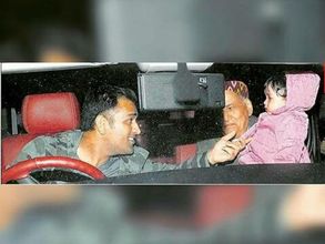 Viral Photo: MS Dhoni's daughter Ziva looks adorable in this 'sleepy-eyed' image