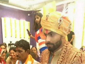 In pics: Ravindra Jadeja ties knot with Reeva Solanki