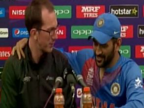 World T20: Australian scribe shares his 'sit-down' with MS Dhoni