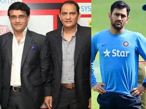 Captains agree to disagree: Now, Azhar differs with Ganguly on Dhoni's future