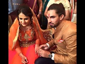 In Pics: Pacer Ishant Sharma gets engaged to India's basketball star Pratima Singh
