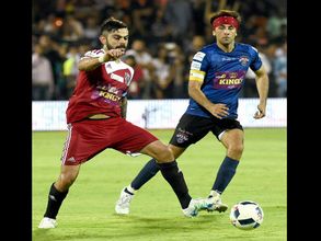 Celebrity Classico 2016: India cricketers v/s actors football match ends in draw