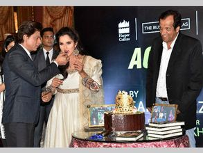 Shah Rukh Khan launches Sania Mirza's autobiography, calls her 'rani of racquet'
