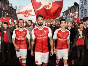 Photos: Arsenal FC home kit for the 2016-17 season