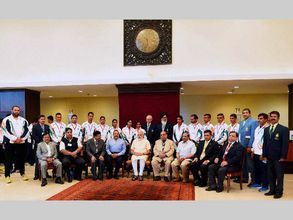 PM Narendra Modi meets Rio Olympics-bound Indian athletes, wishes them luck