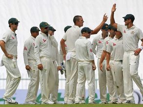 1st Test: Australia bowl out Sri Lanka for 117 on rain-hit opening day