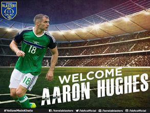 Kerala Blasters sign Aaron Hughes as marquee player