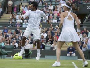 Wimbledon: Indian challenge ends as Leander Paes knocked out of mixed doubles